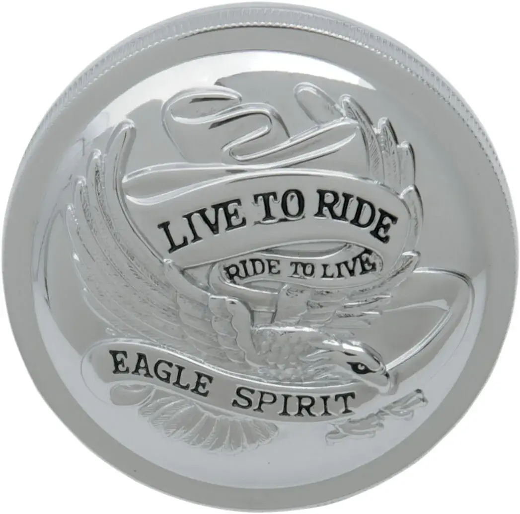 DRAG SPECIALTIES « Live to Ride » 연료 탱크 캡