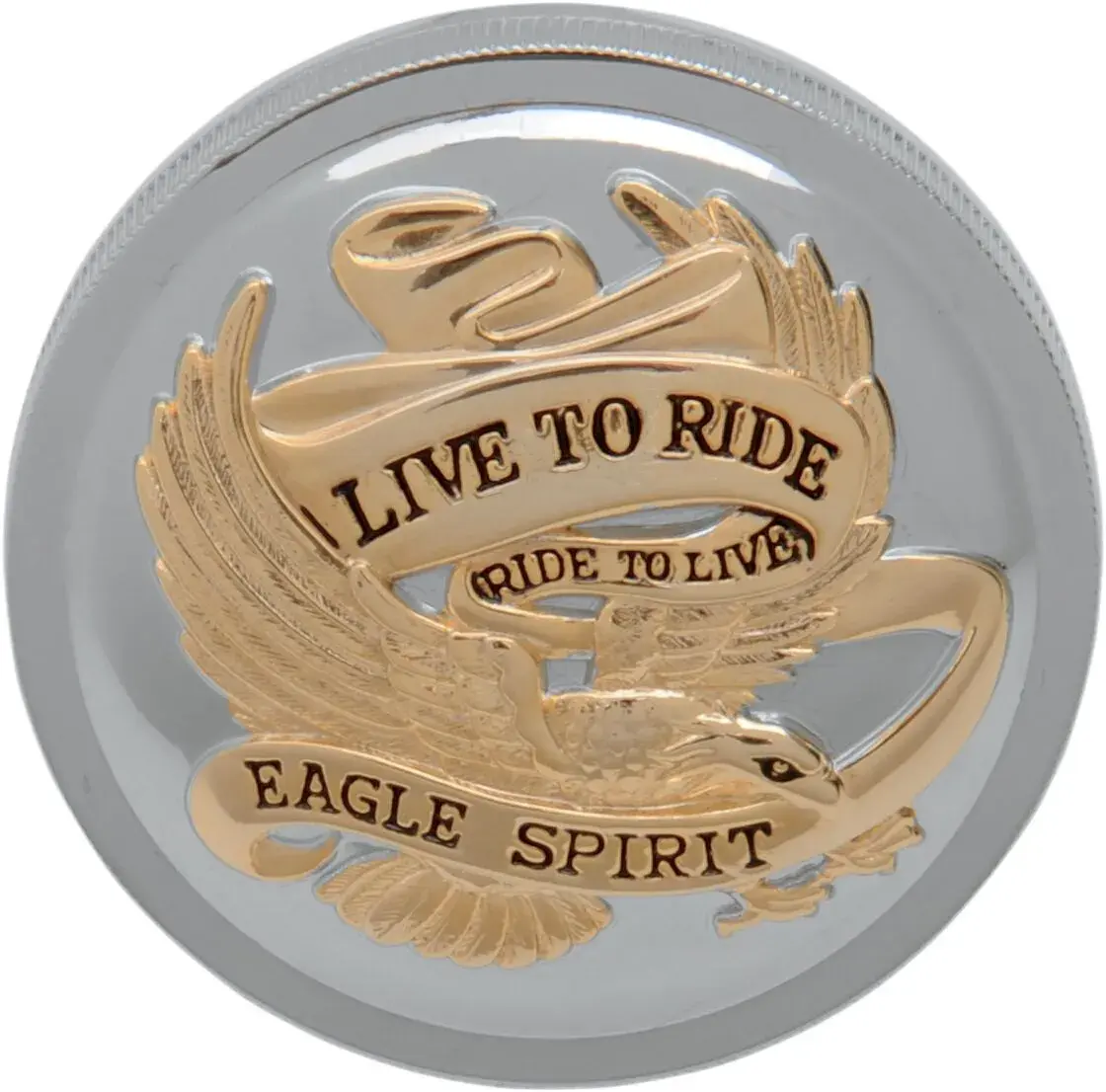 Bouchon de réservoir DRAG SPECIALTIES « LIVE TO RIDE »