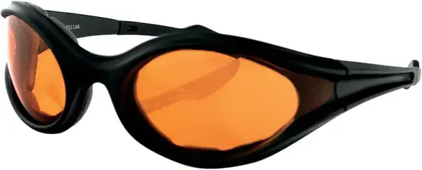Lunettes de soleil Bobster Foamerz noires avec verres ambrés