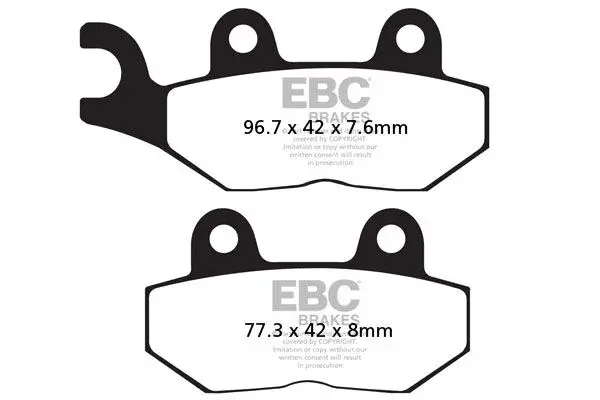Bremsbelag Sinter HH EBC 7875131/7871924
