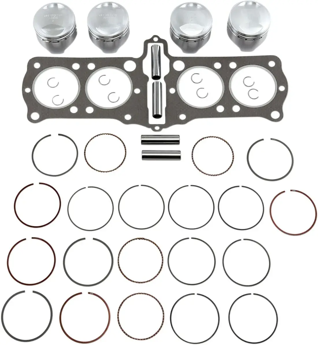 Kit piston forgé Wiseco avec joint de culasse