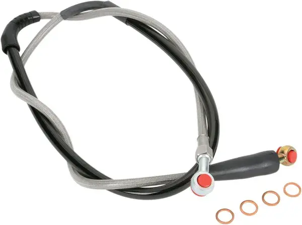 Durite de frein tressée inox MOOSE OFFROAD HARD-PARTS