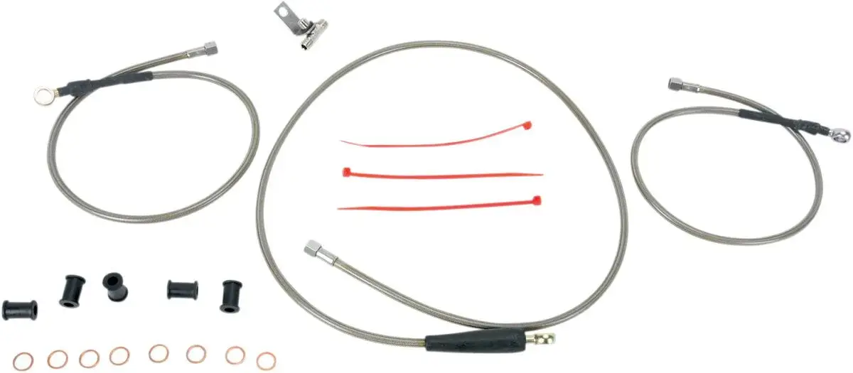Durite d'embrayage tressée inox MOOSE OFFROAD HARD-PARTS
