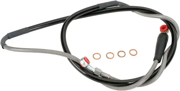 Durite de frein tressée inox Moose Offroad Hard-Parts