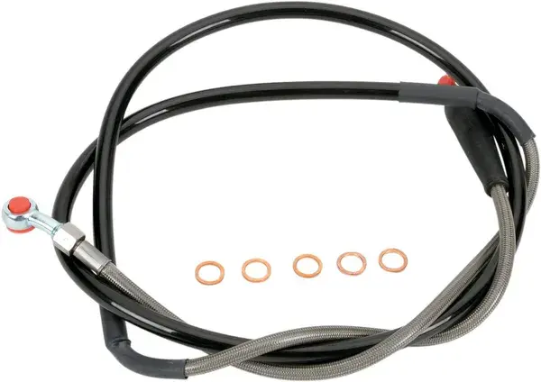 Durite de frein tressée inox Moose Offroad Hard-Parts