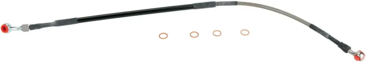 Durite de frein tressée inox MOOSE OFFROAD HARD-PARTS