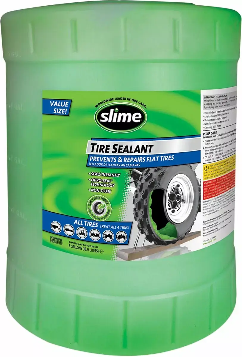SLIME Préventif pour pneus tubeless