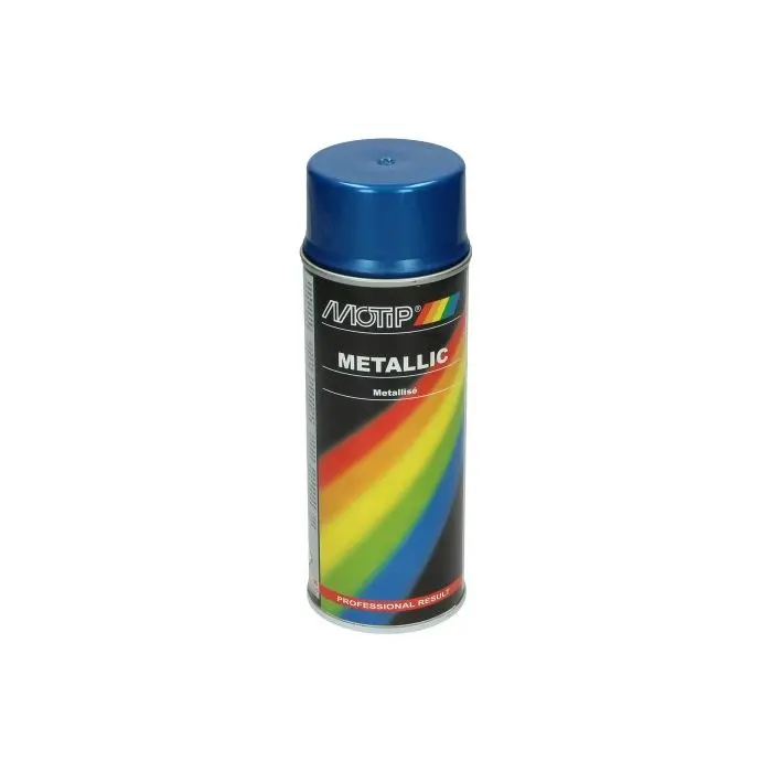 Bombe de peinture Motip 400 ml bleu métallique 04044