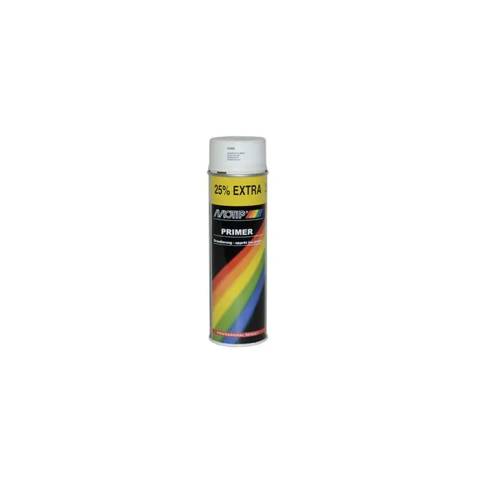 Bombe de peinture Motip amorce aérosol 500 ml blanc 04056