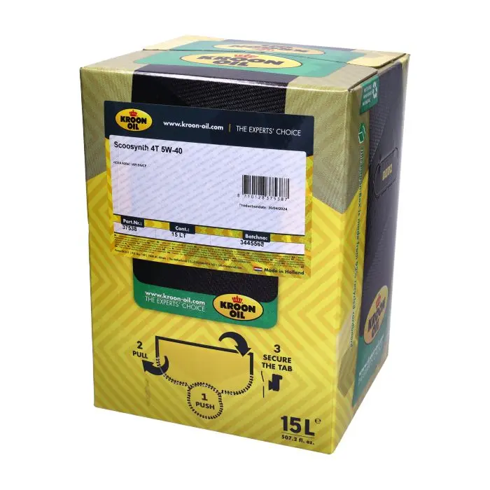 ইঞ্জিন অয়েল Kroon 5W40 সেমি-সিন্থেটিক 15 L