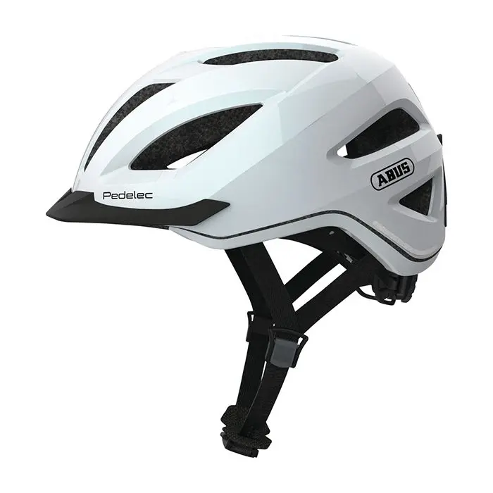 Шлем Abus Pedelec/Scooter 1.1 LED NTA-8776 56/62 см жемчужно-белый