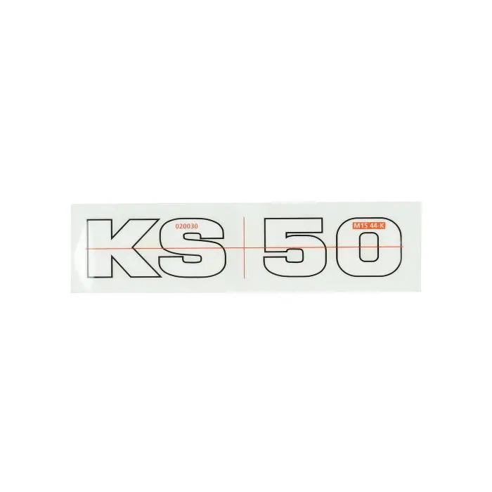 ملصق زونداب KS50 أبيض/أسود