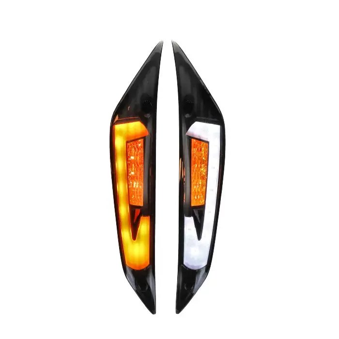 Jeu de clignotant Power1 dirigé matrice EVO-3 pour titane zip2000