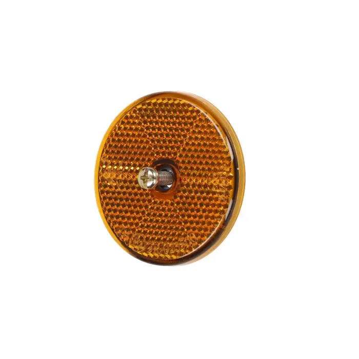 Catadioptres orange universel 60 mm
