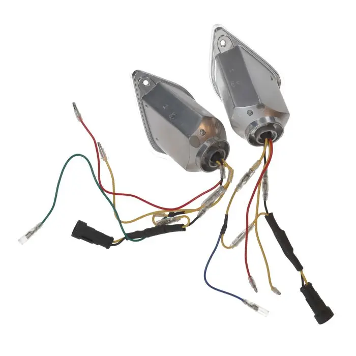 Jeu de clignotants Power1 dirigé derrière tube, approbation électronique, clair GTS all mod., GTS Super 300cc — vue 2