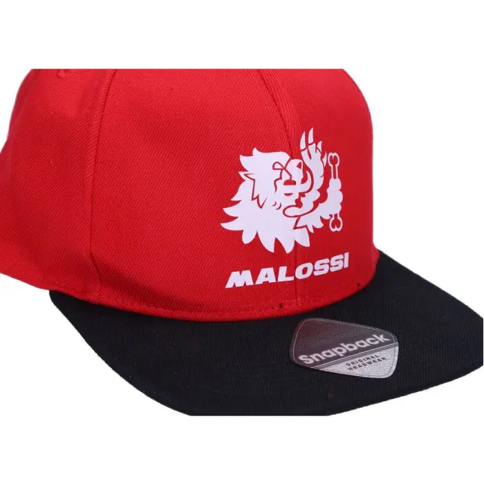 Capuchon Malossi rouge snapback 4120286.r0