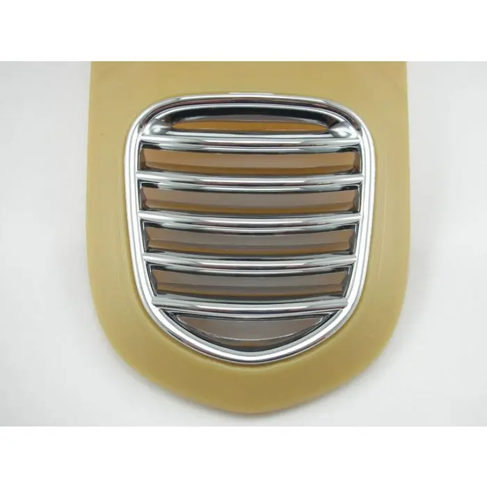 Grille écran frontal milieu chrome Vespa LX 2012