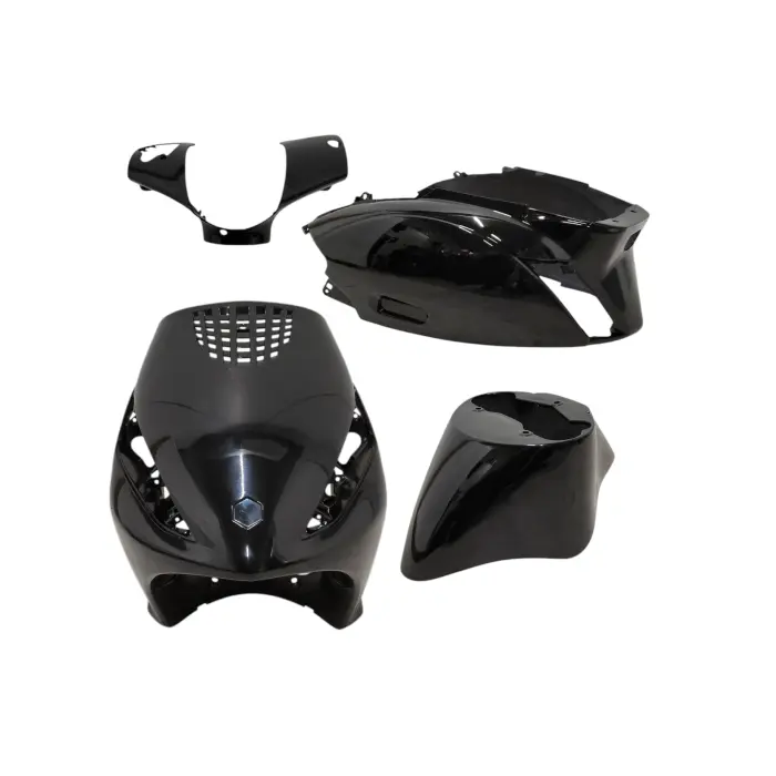 Carénage Power1 modèle original noir brillant 4 pièces zip2000