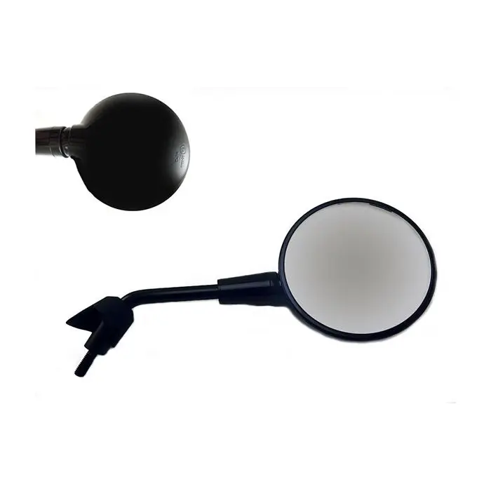 Rétroviseur court droit noir brillant GTS Primavera