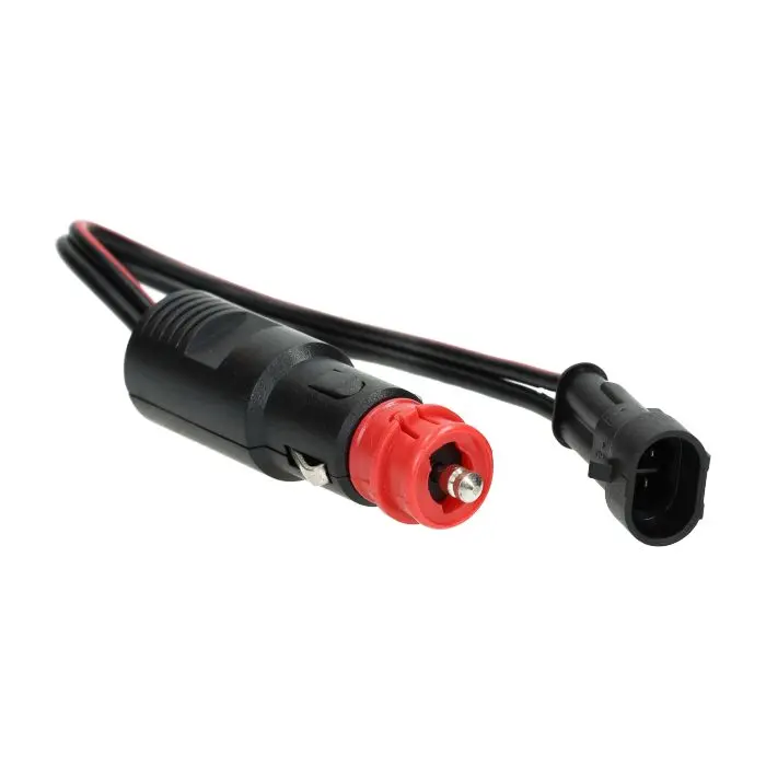 Prise allume-cigare BC 12v universel avec câble adaptateur 18mm/12mm