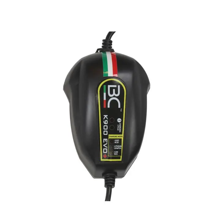 Chargeur de batterie BC 6v/12v complet avec câbles 1-2-100ah k900 evo+