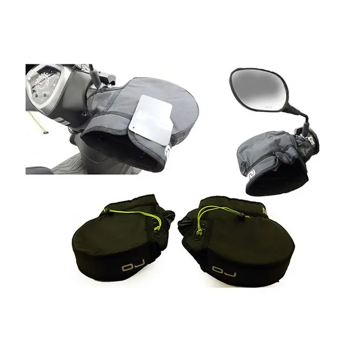 Gants / Manchons de guidon moto OJ Atmosfere universel micro cyclomoteur, fatbike, scooter jc011=op=op