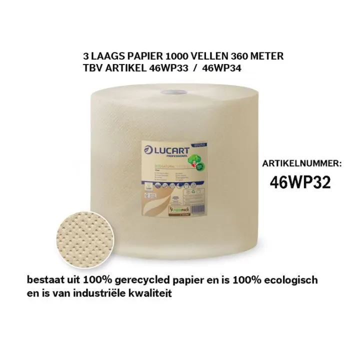 Papier essuie-tout rouleau maxi 3 plis 1000 feuilles