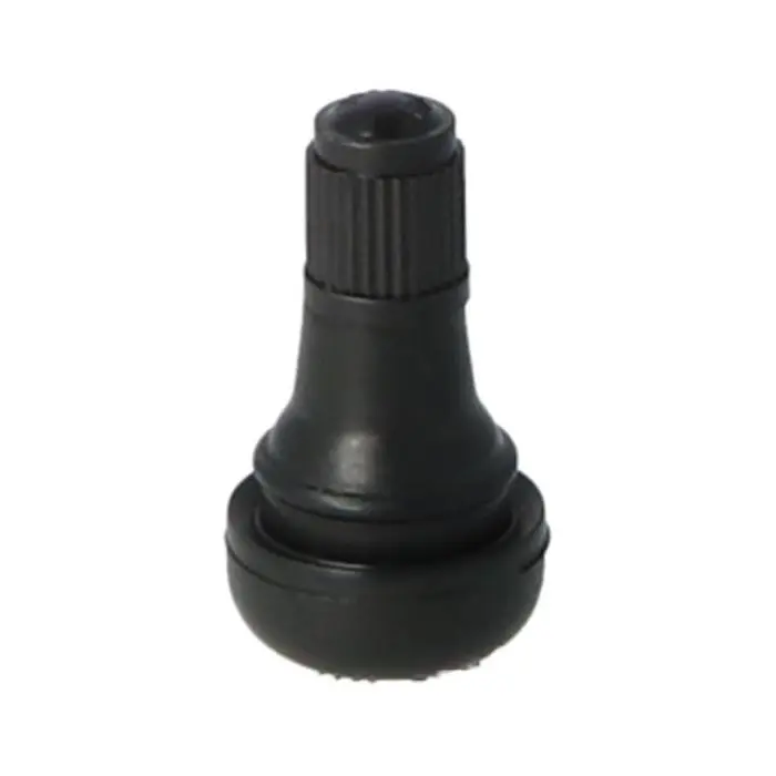 Valve de gonflage droit court 33 mm tr 412