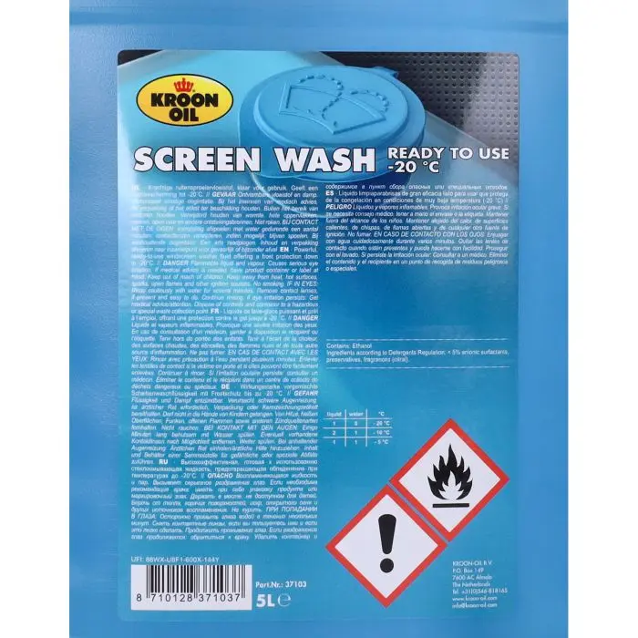 Scheibenwaschflüssigkeit Kroon Winter 5L 37103 — Ansicht 2
