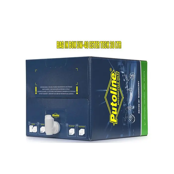 Huile moteur Putoline 5W40 synthétique complet Ester Tech 4+ 15L