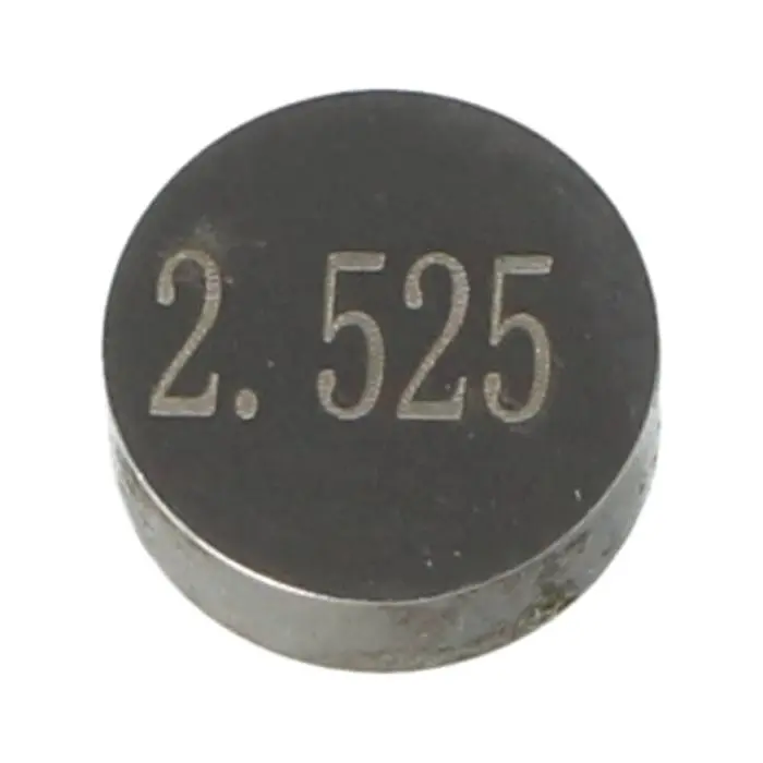 Gecalibreerde kleppastilles 2,525 mm Piaggio 4T 4V