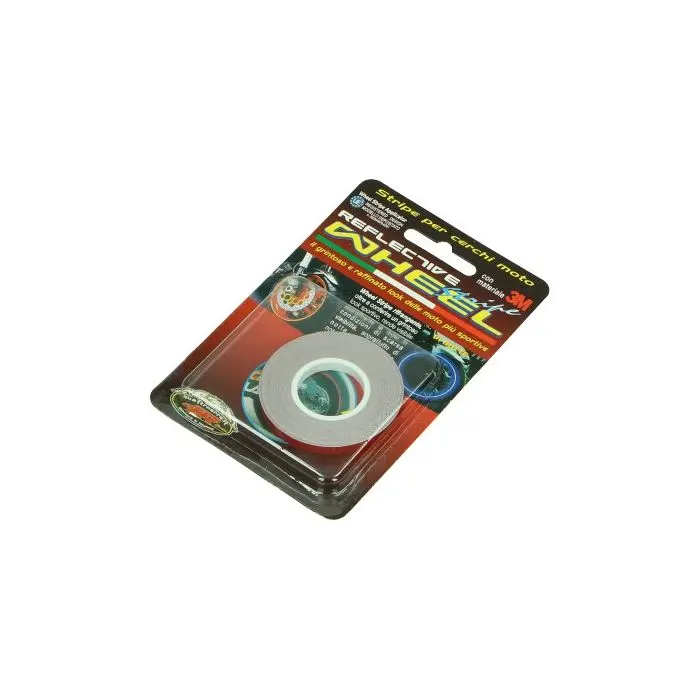 Universal-Falko-Reflektoraufkleber Felge reflektierend rot 980681red