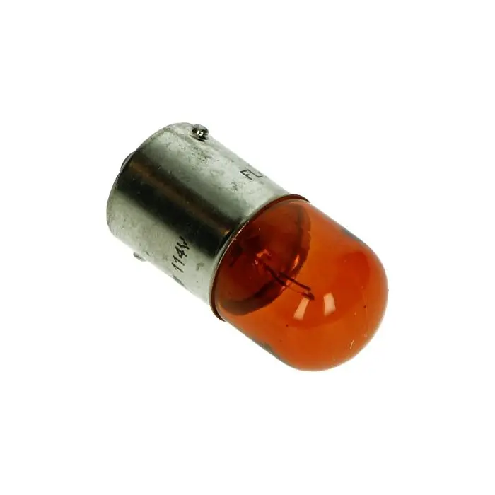 Lampe 12V Flosser 10W ba15 orange
