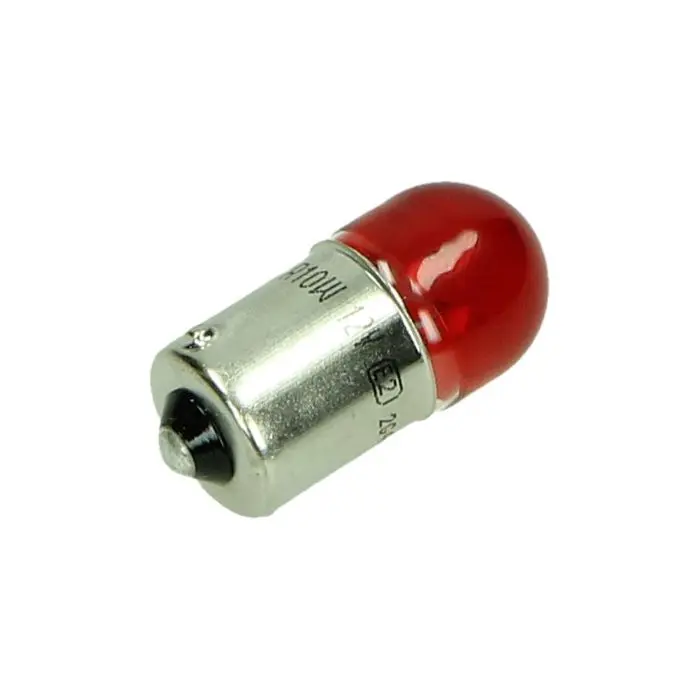 बोस्मा 12V 10W BA15 रेड बल्ब