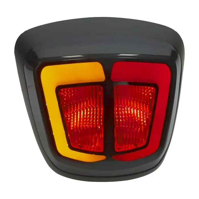 Feu arrière Power1 avec clignotant LED smoke noir mat Primavera Sprint Euro 4/5