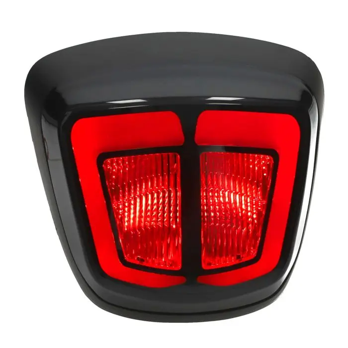 Achterlicht Power1 met LED richtingaanwijzer smoke zwart mat Primavera Sprint Euro 4/5 — zicht 2