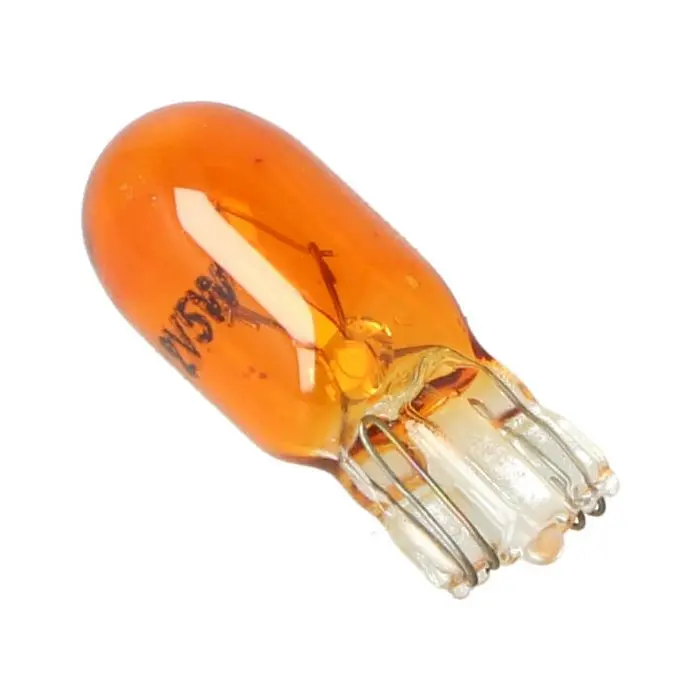 Piaggio純正 12V電球 5W r.a.w. リア テンションT10 オレンジ 2個入り gts super 300cc, gtv, mp3-300cc, mp3-400cc, zip 4t 581904
