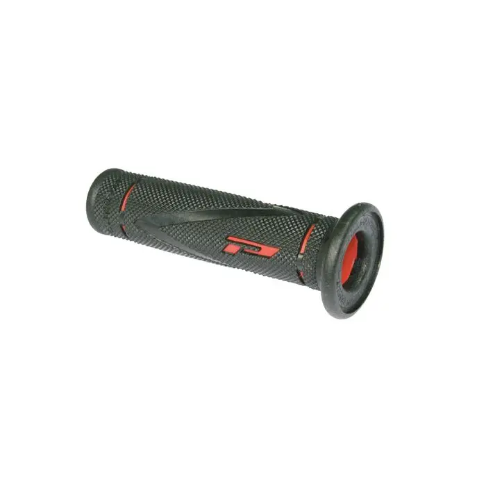 Poignées Progrip 838 noir/rouge