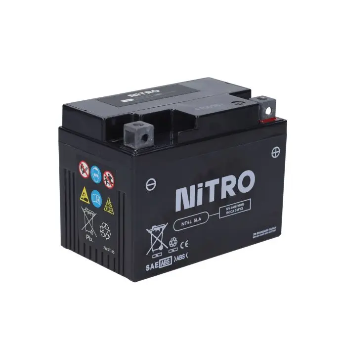 Batterie Nitro NT4L-BS/YT4L-BS laitue/gel Piaggio LC