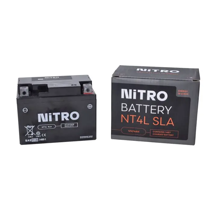 Batterie Nitro NT4L-BS/YT4L-BS Gel Piaggio LC — Ansicht 3