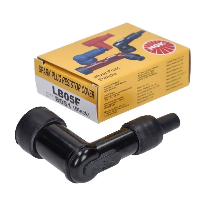 این جی کے LB05F اینٹی پیراسائٹک اسپارک پلگ کیپ — 5 ویو