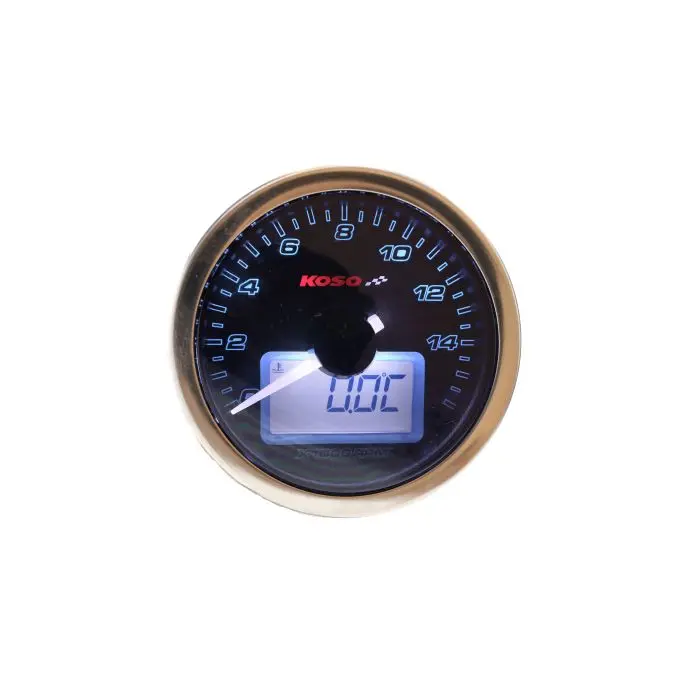 コーソー タコメーター&水温計 55mm ba554b12
