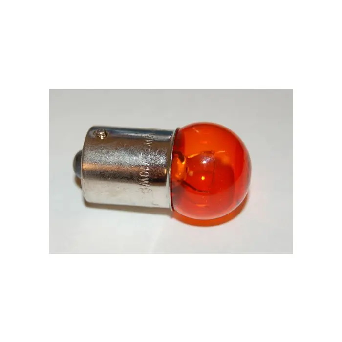 Ampoule 12V 10W BAU15 orange