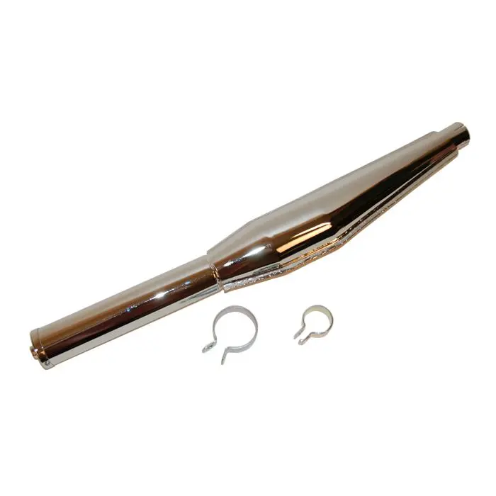Kreidler Zündapp Kreuzschalldämpfer 32 mm Chrom — Ansicht 2