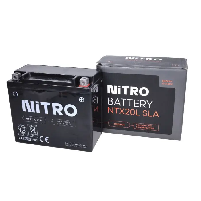 Batterie Nitro NTX20L-SLA/YTX20L-BS Gel wartungsfrei — Ansicht 2