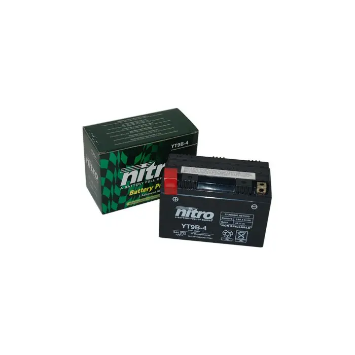 Batterie Nitro NT9B-4/YT9B-4 Laktat/Gel