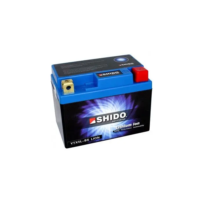 Shido YTX5L-BS 리튬 이온 배터리 LTX5L-BS