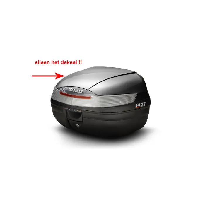 Couvercle top-case Shad SH37 argent