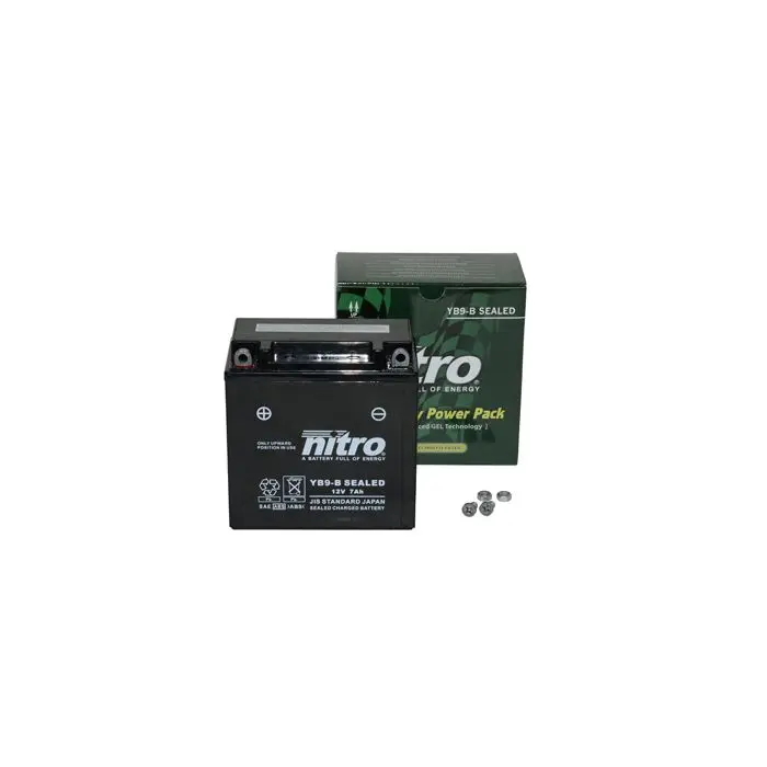 Nitro Batterie NB9-B/YB9-B SLA Gel
