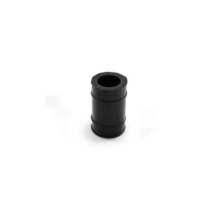 Trumpas 22 mm juodas išmetimo guminis tylintojas